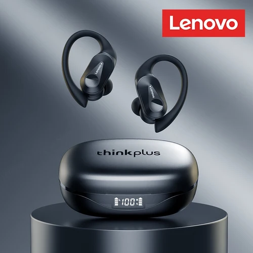 Imagen 2 del producto Lenovo LP75 Ture auriculares inalámbricos TWS Bluetooth 5,3 reducción de ruido gancho para la oreja deportivo estéreo HiFi auriculares para juegos impermeables