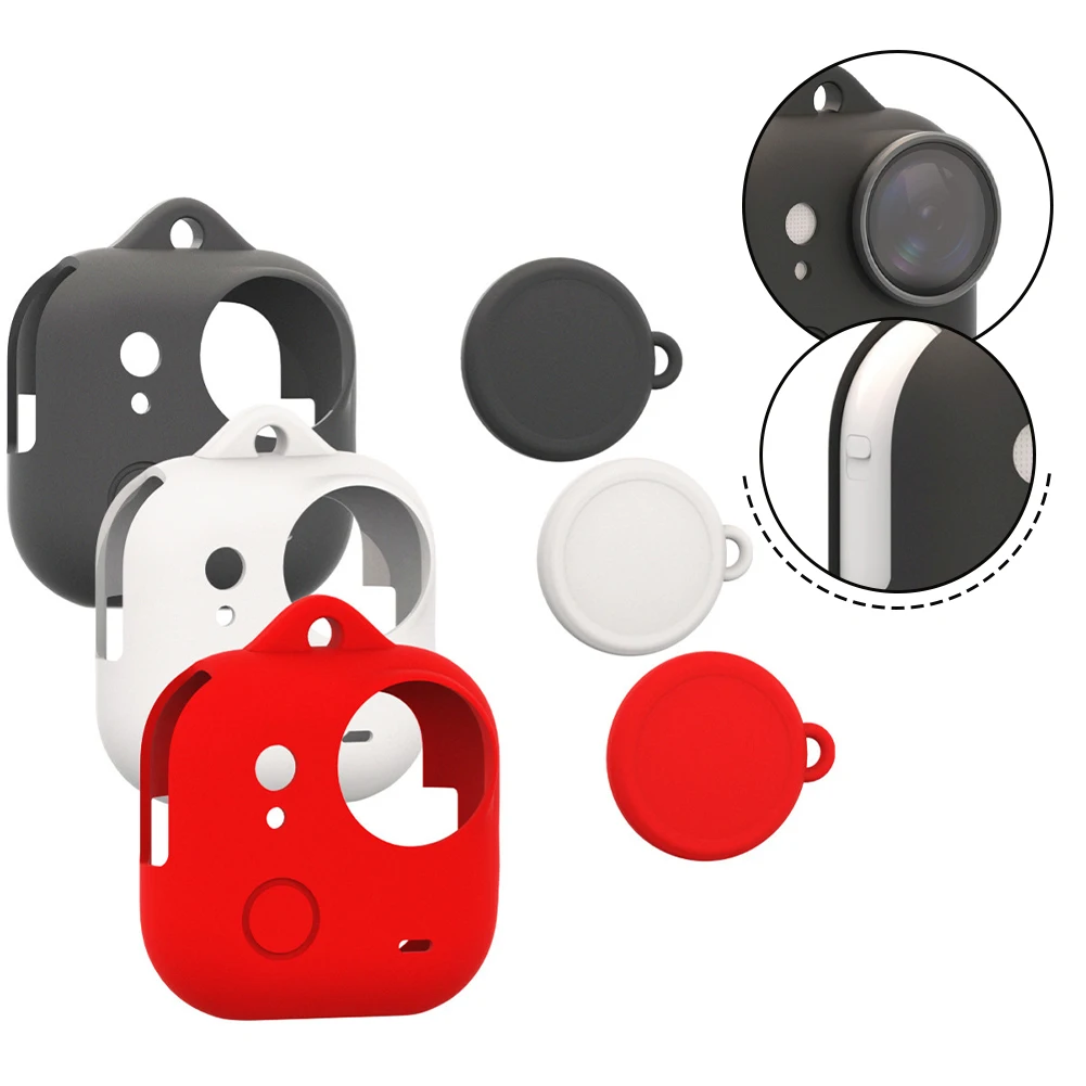 �y�Z�[�����z�\�t�g�V���R���ی�P�[�X�ƃ����Y�ی�J�o�[�t�� Insta360 Go �E���g���X�|�[�c�J�����A�N�Z�T���[