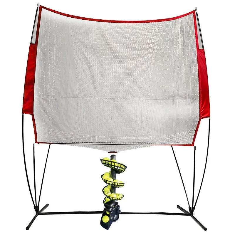 Factory Direct Sales Price Portable Tennis Ball Feeder Tennis System Automatic Throwing Tennis Training Machine