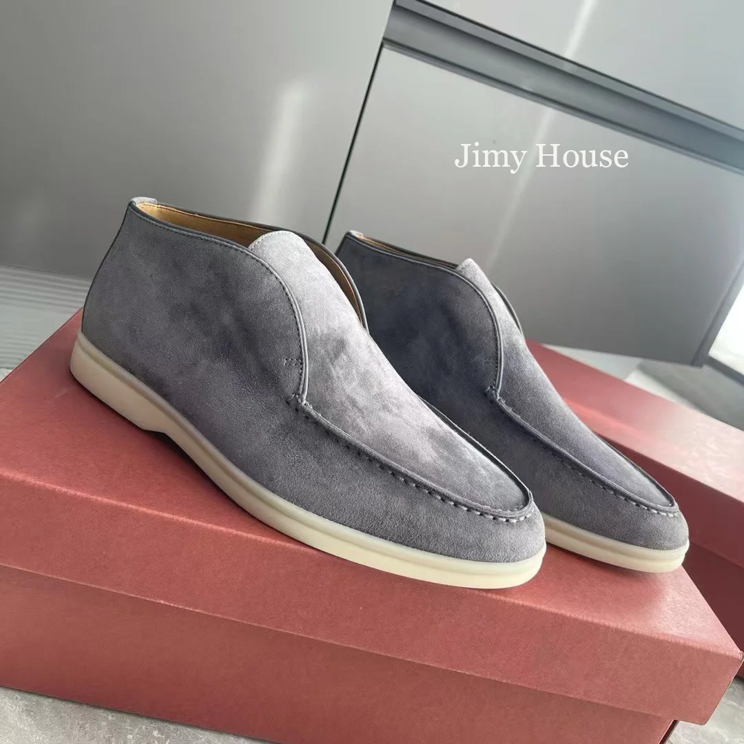 Mocassins de sola macia de alto nível clássicos para mulheres, sapatos baixos simples e versáteis, casual e elegante, monocromático, outono e inverno