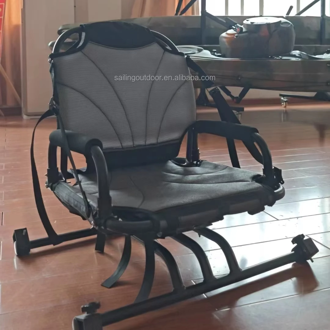 

Adjustable Folding Kayak Boat Seat For Fishing Canoeing Bleachers Versatile Replacement For Kayaking Aluminum Hull Surfing