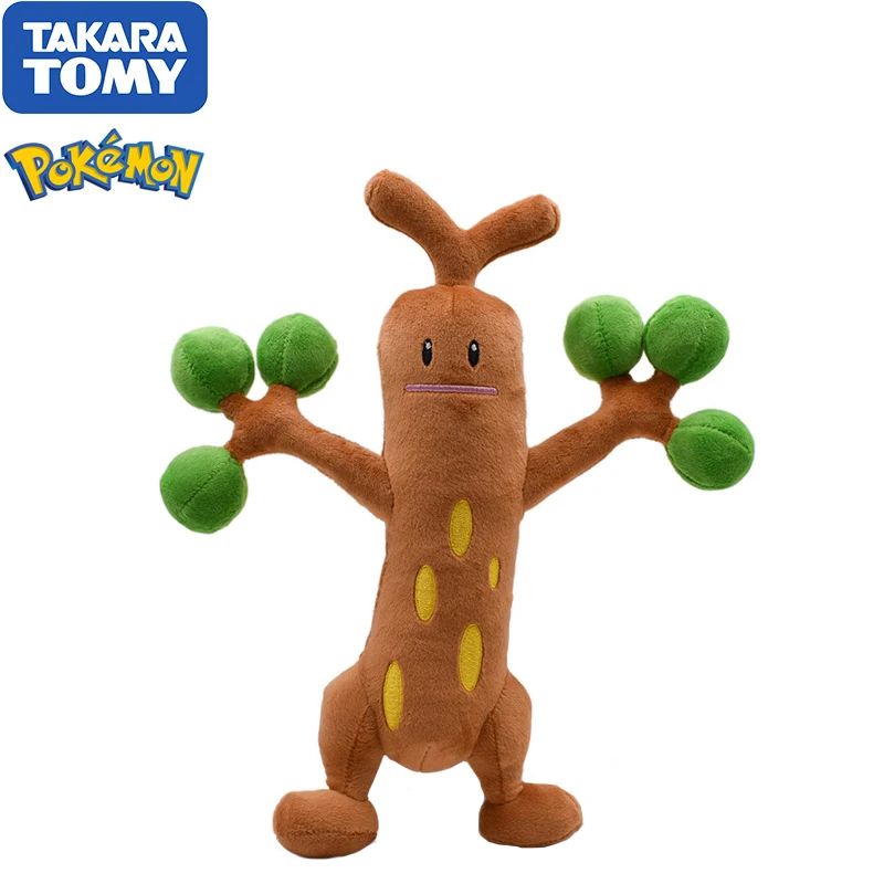 Muñecos de peluche de Pokemon Sudowoodo, juguetes periféricos, Bonsly Mega Evolution, regalos de cumpleaños para niños, 32cm