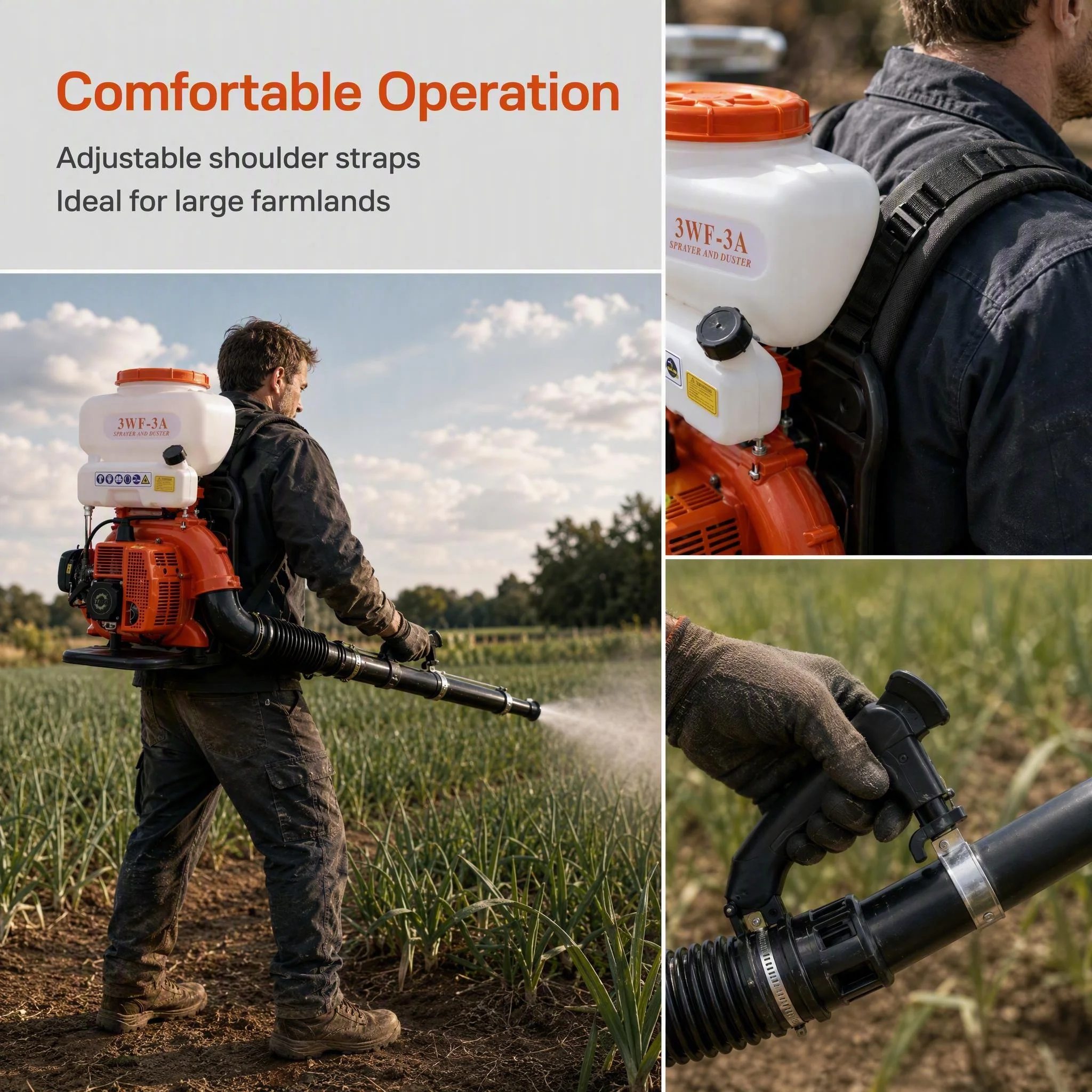 Knapsack Engine Pesticide And Fertilizer Sprayer 2 Or 4 Stroke Liquid Power Calcium Chloride for Agriculture