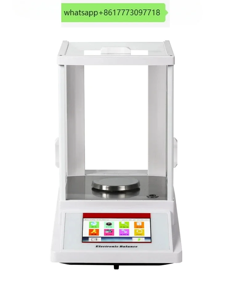 Precision electronic analytical balances are 1/100 mg milligram electron scales with high accuracy