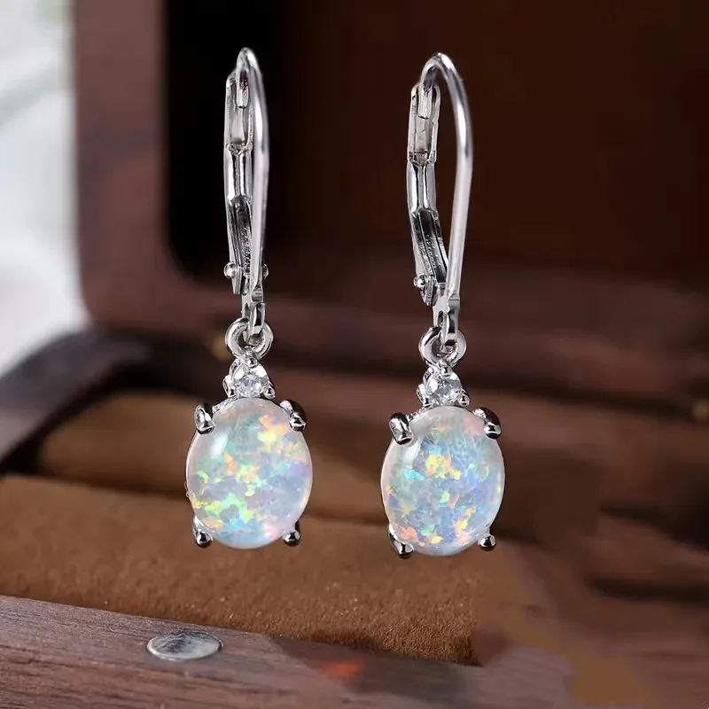 

A pair of 925 silver geometric design elegant women's earrings high quality jewelry earrings for holiday gifts for lovers