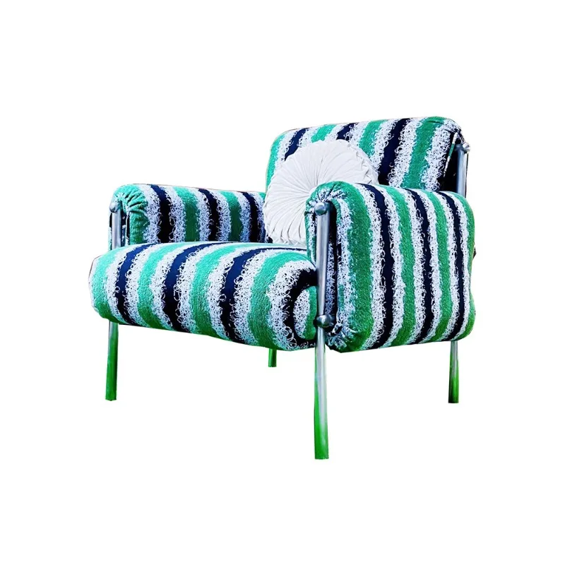 

Modern Simple Single Sofa Balcony Living Room Home Sofa Chair