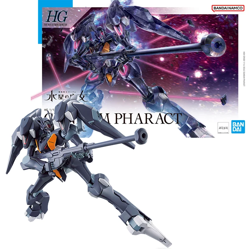 

BANDAI Original ANIME The Witch from Mercury HG 1/144 GUNDAM PHARACT Assembly Plastic Model Action Toys Figures Gifts