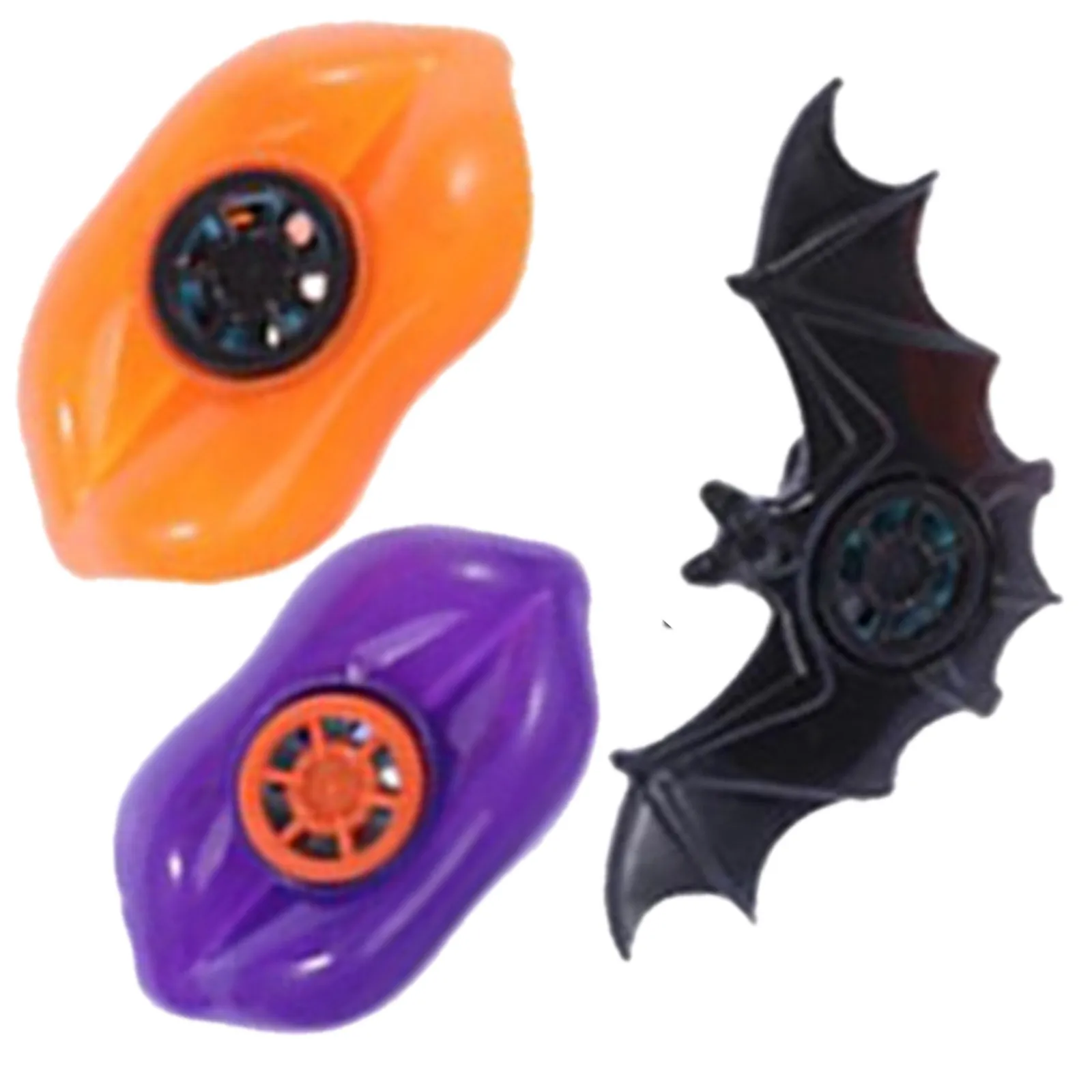 

Набор из 3 детских свистков в форме летучей мыши для Хэллоуина, пластиковые, для развития музыкальных навыков, креативные свистки для вечеринок, сувениры на Хэллоуин