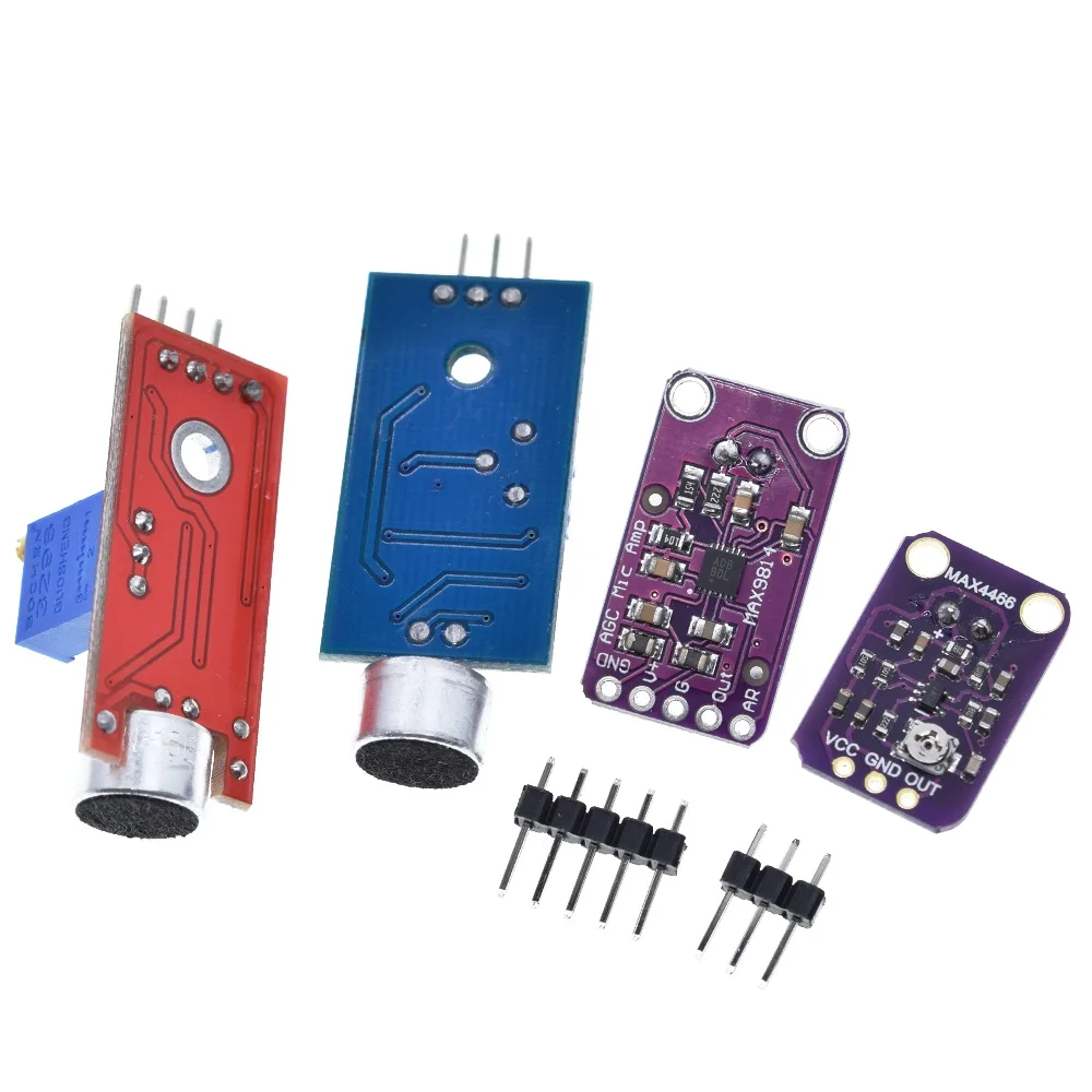 Selling Sound sensor module sound control sensor MAX4466 MAX9814switch detection whistle switch microphone amplifier For Arduino