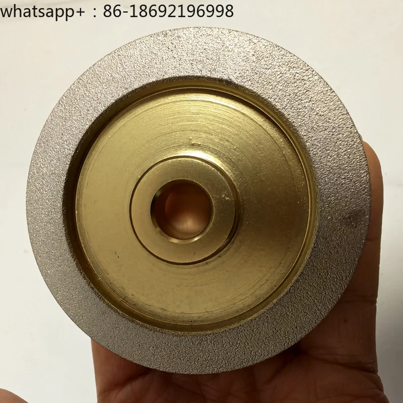 20G Sharpening Grinder Wheel Brazed Diamond Wheel 78x12.7x15x60V for Drills and End Mills  SDC 230 Gri