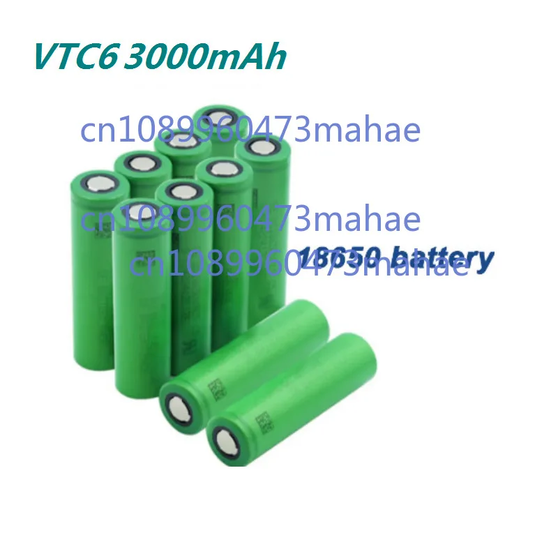 

original 3.7 V 3000 MAH 18650 battery for us18650 VTC6 30A toys tools flashlight battery part