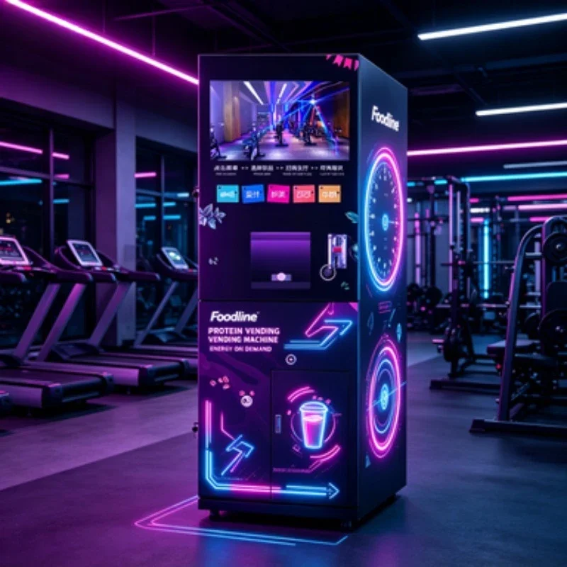 FOODLINE Gym Studio Protein Shake Vending Machine Intelligent Protein Powder Self Dispenser