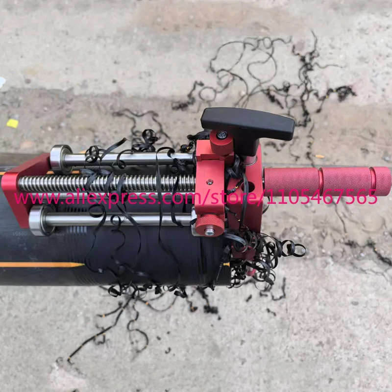 Rotary HDPE and plastic pipe cutters 63mm and 500mm hand scraper for water and PPR pipe hand tools