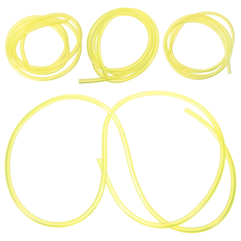 

4pcs Line Hose Tubes High Temperature Resistant Pvc Small Engine Hose Chainsaw Grass Trimmer Tool Oil Hoses Garden Tool