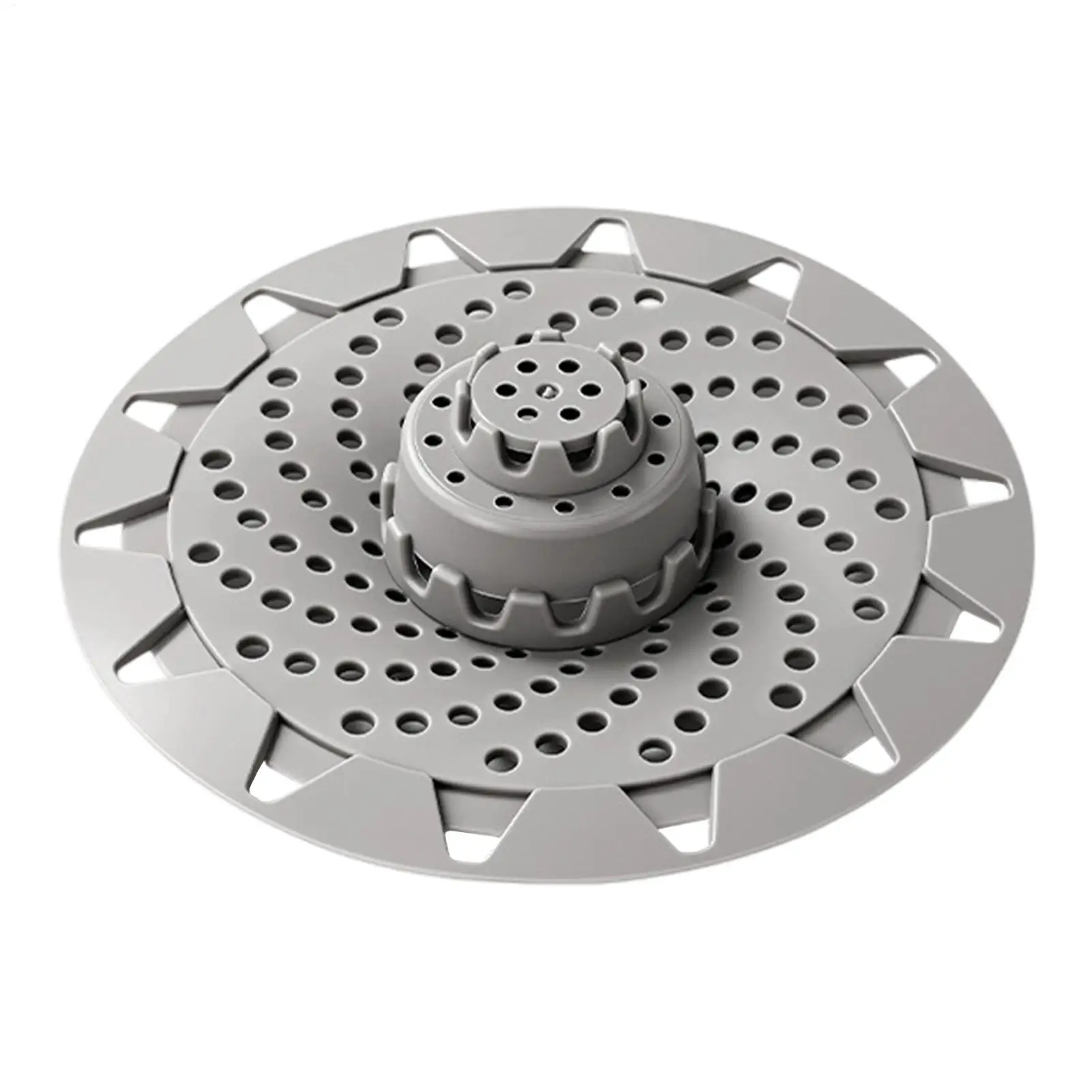 13cm Drain Hair Catcher Replacement Anti-Clog Stopper Waterproof Anti-blocking Shower Drain Cover Reusable Hair Filter Trap Home