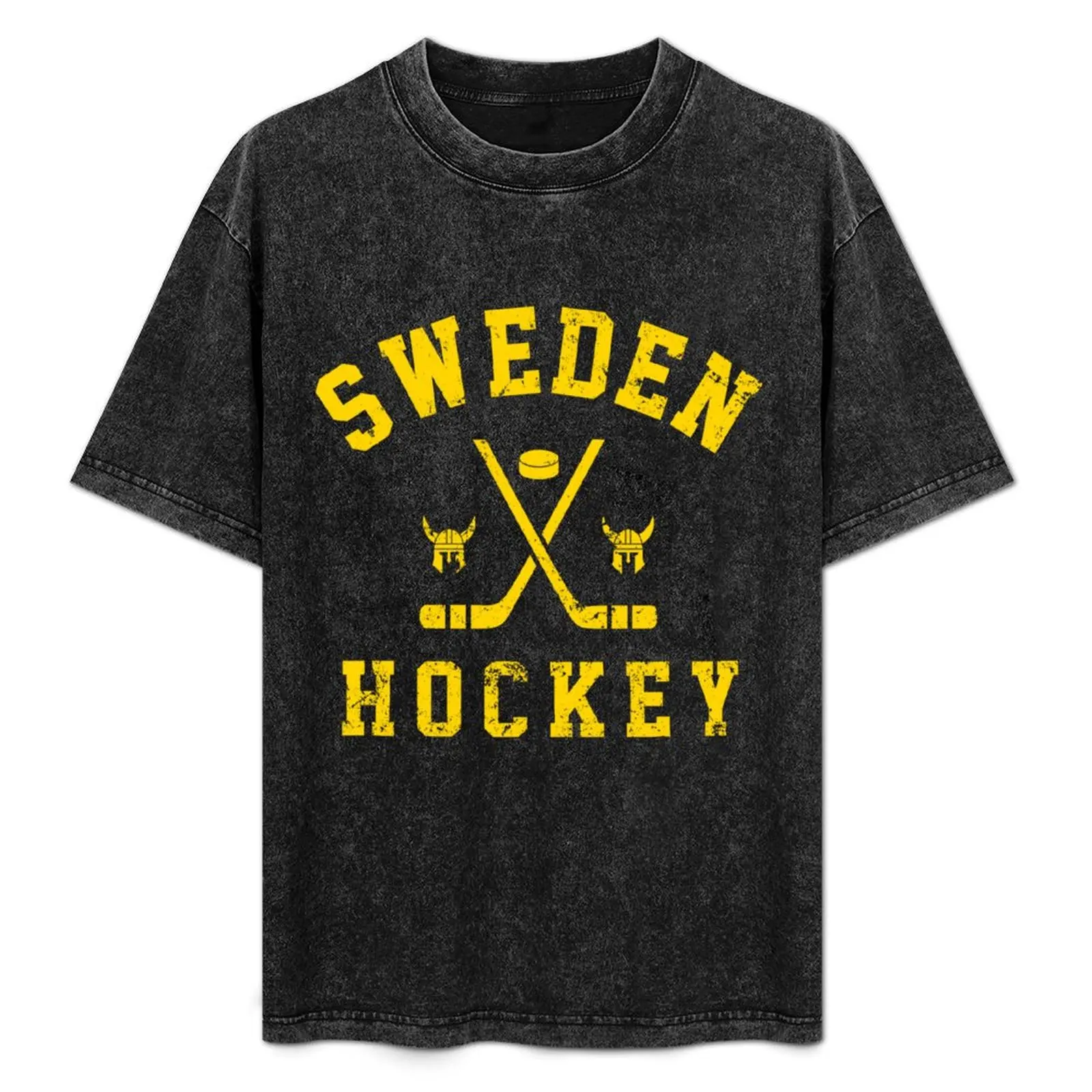

Sweden Ice Hockey T-Shirt Festival Party Tee Top