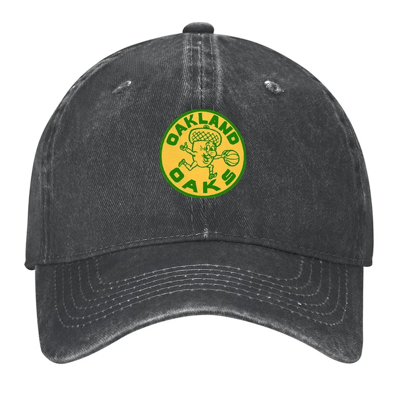 

Oakland Oaks Vintage Basketball Logo Aba Classic T-Shirt Baseball Cap hard hat Winter hat Visor foam party Hat Woman Hats Men's