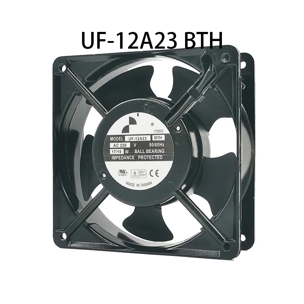 

Новый осевой охлаждающий вентилятор для шкафа 120*120*38 мм UF-12A23 BTH AC 230 В 17/15 Вт серверный вентилятор