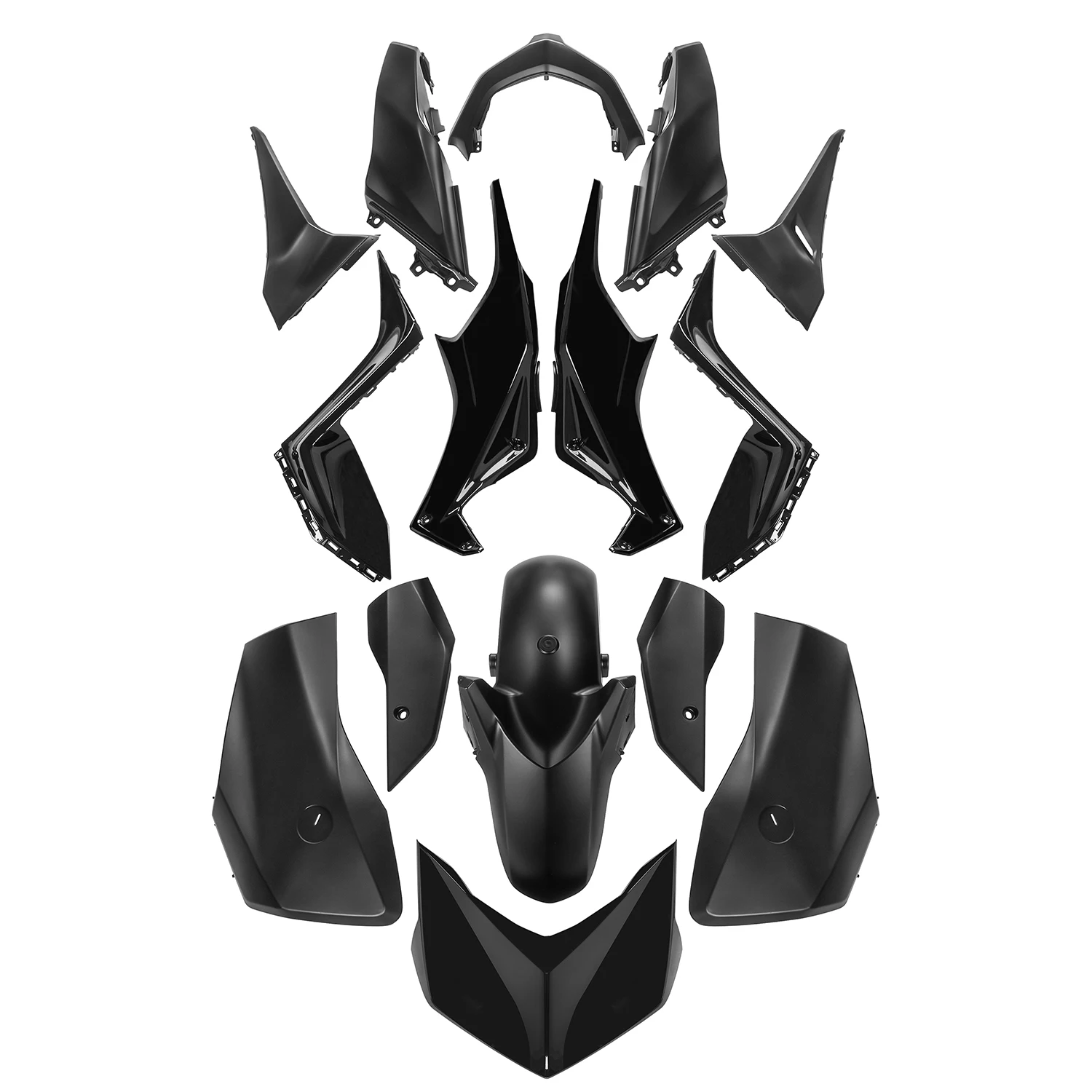 لياماها X-MAX XMAX X MAX 125 250 300 دراجة نارية الهدايا المجمعة الكاملة غطاء حقن هيكل السيارة القلنسوة لوحة ABS البلاستيك 2023-2024