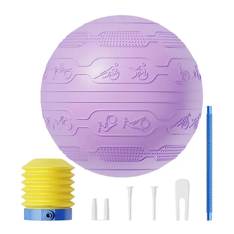 

Workout Ball Anti-Burst Balance Ball Heavy Duty Exercising Accessories Non-slip Home Workout Equipment For Improve Physical