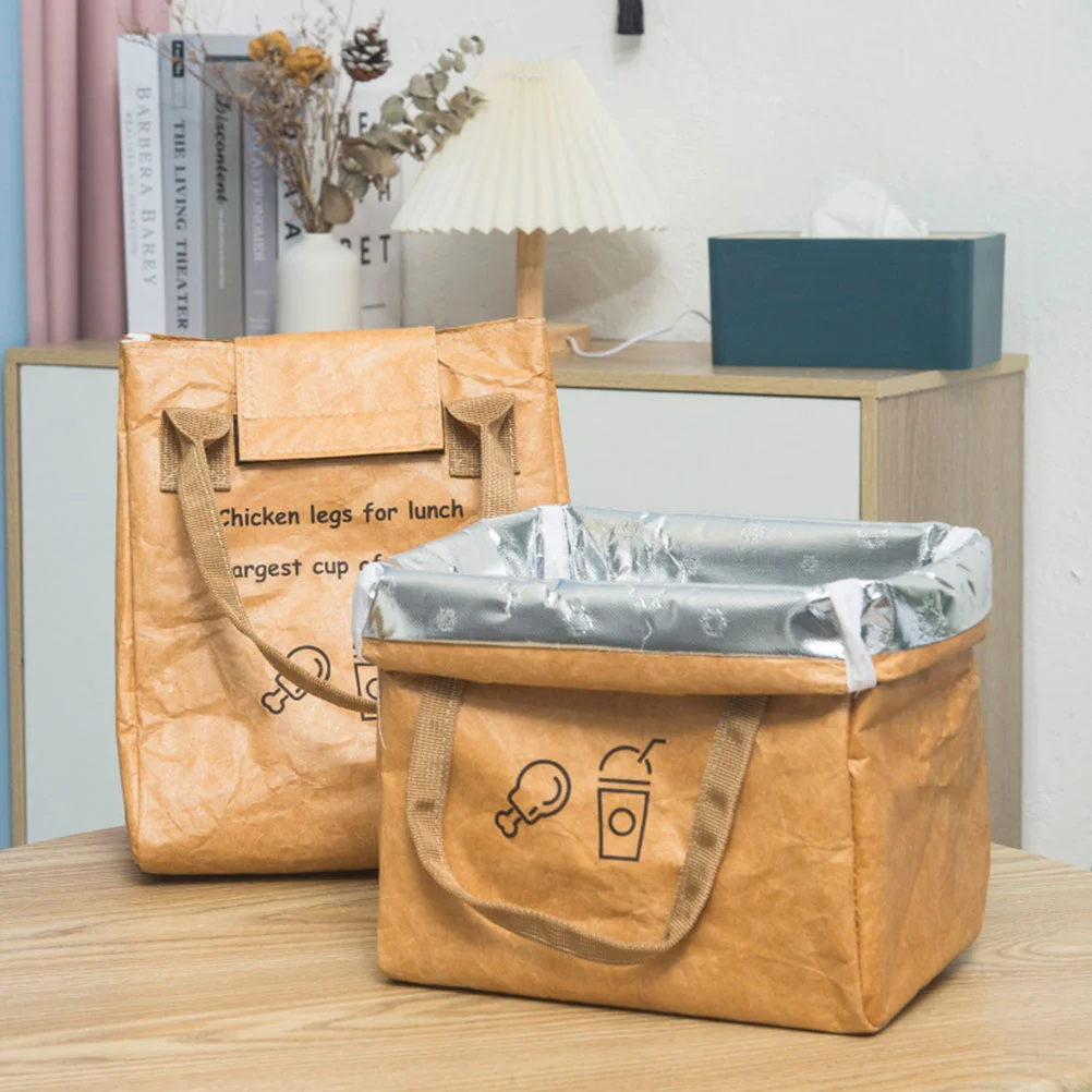 

Insulation Bag Lunch for Outdoor Pouch Tote Camping Thermal Portable Bento Bags Women