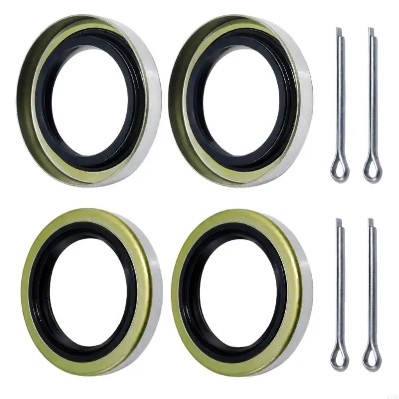 M76E Grüner Anhänger-Fettdichtungssatz mit Doppellippenstruktur, 4er-Pack für Anhänger – Detail 10