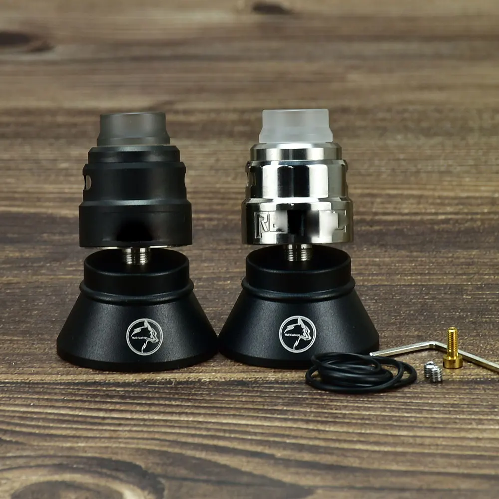 Wolfcoolvape RDA 24mm S 316SS Vape atomizer tank for coils & atomizers - gallery image 4