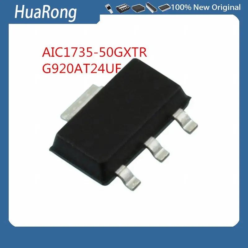 20PCS/LOT    AIC1735-50GXTR    AIC1735-50GX    CA50G     G920AT24UF    920A4     SOT-89