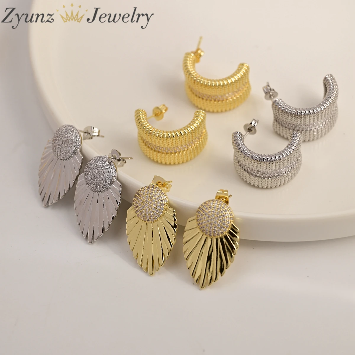 5 Pairs, Trendy Mic…