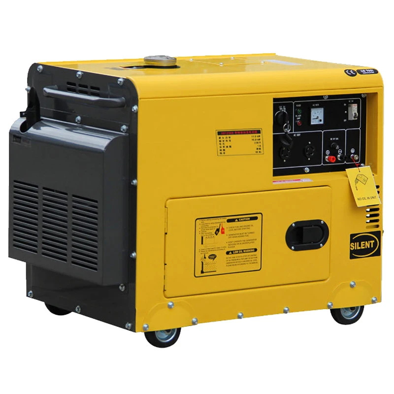 6kw Single Phase Diesel Generator Dg8500se