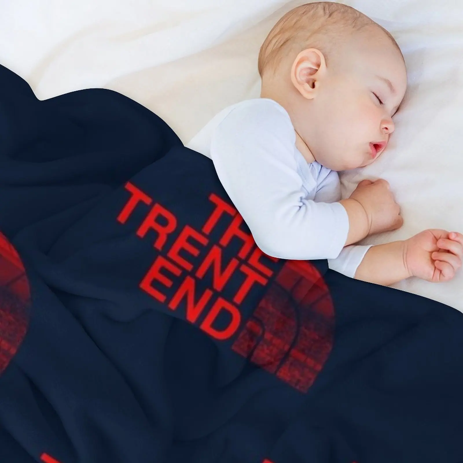 بطانية رمي غابة Nottingham من The Trent End، بطانيات شعر منقوشة كبيرة جدًا #5