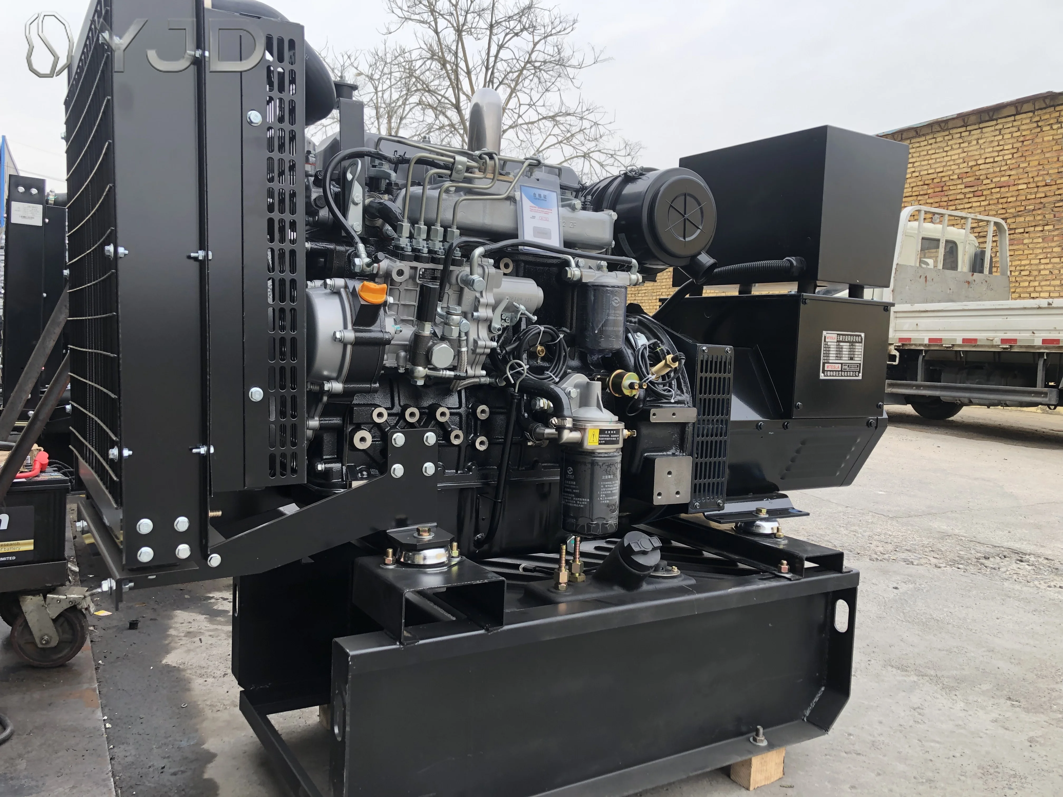 Open Frame Type Diesel Generator Set Hot Sale 50/60HZ With ATS 30KVA 50KVA SDEC Engine Brand Genset Single/Three Phase for Home