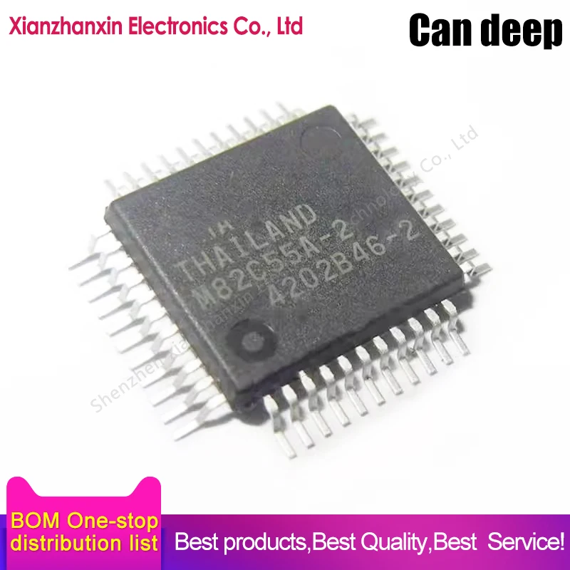 1pcs/lot M82C55A-2 M82C55A QFP44 Microcontroller chips in stock