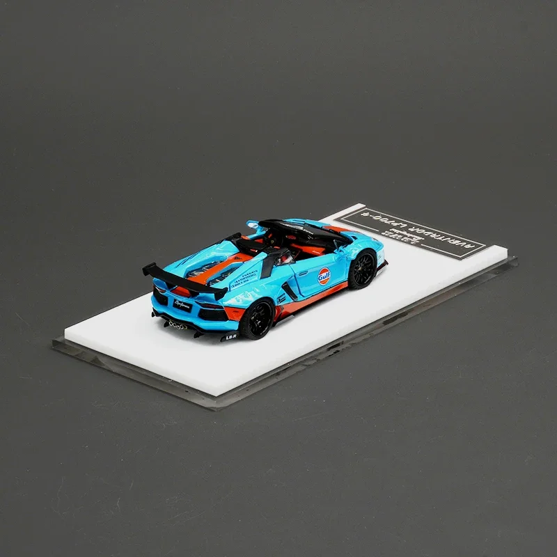 TPC 在庫あり 1:64 アヴェンタドール LP700-4 ガルフ コンバーチブル シザードア オープンモデル コレクション ミニチュアカー おもちゃ ダイキャスト ディオラマ