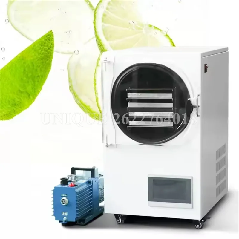 High Quality Freeze Dryer Intelligent Home Use Freeze Dryer Maker Vacuum Food Freeze Drying Machine 6kg/Batch Lyophilizer Maker