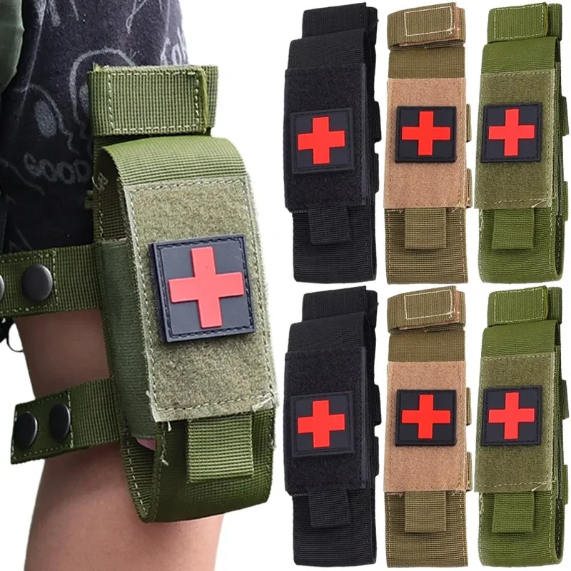 Outdoor Tactical First Aid Kit Medical Bag Molle Tourniquet Protective Cover Hunting Accessories Backpack Edc Pouch Wallet