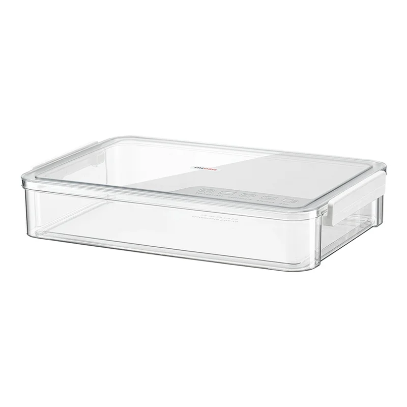 

A4 Transparent Storage Box Portable Plastic Document Stationery Jewelry Storage Case School Home Office Supplies