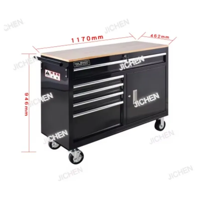 JC JC Heavy Tool Short Cabinet Auto Repair Workshop Tool Cart Hardware Repair Drawer Push Box Multifunctional Mobile Workbench