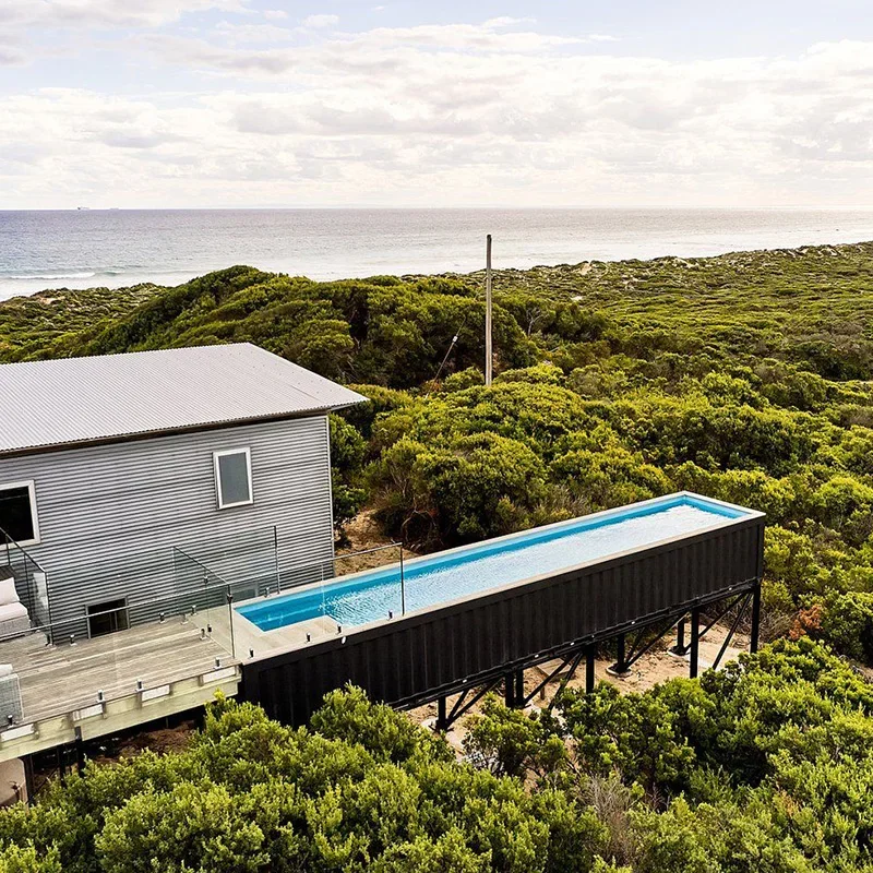 Smart Tech 20-футовое приложение для контейнера для бассейна, контроль температуры/освещения и автоматического мониторинга воды, высокотехнологичная интеграция домашней автоматизации