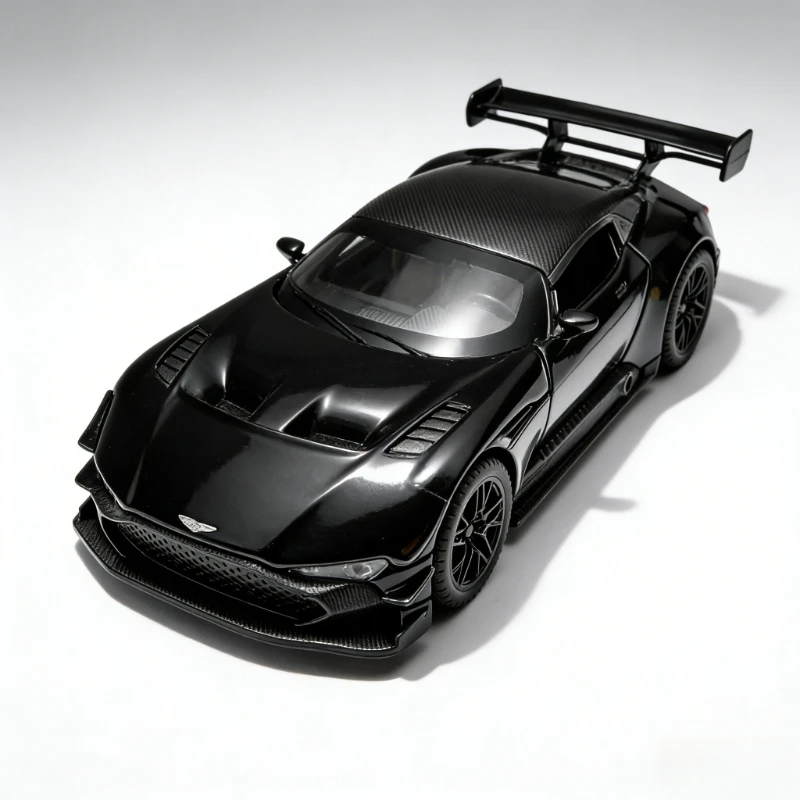 

Retail Boxed 1:32 Alloy Simulation Martin Vulcan Car Model Pull Back Sound Boy Toy Creative Personality Ornament Ornament