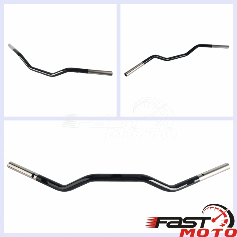1" Handlebar 25MM Handle Bar Drag Bars For Harley Softail Lowrider ST FXLRST FXLRS Breakout FXBR Heritage FLHC Fat Boy FLFB 2025 view 5