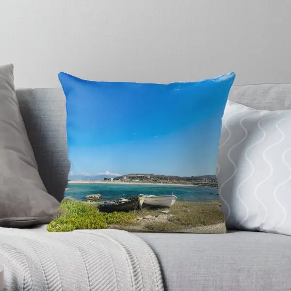 Boats Off The Island Of Delos  Printing Throw Pillow Cover Comfort Home Fashion Office Fashion Pillows not include One Side