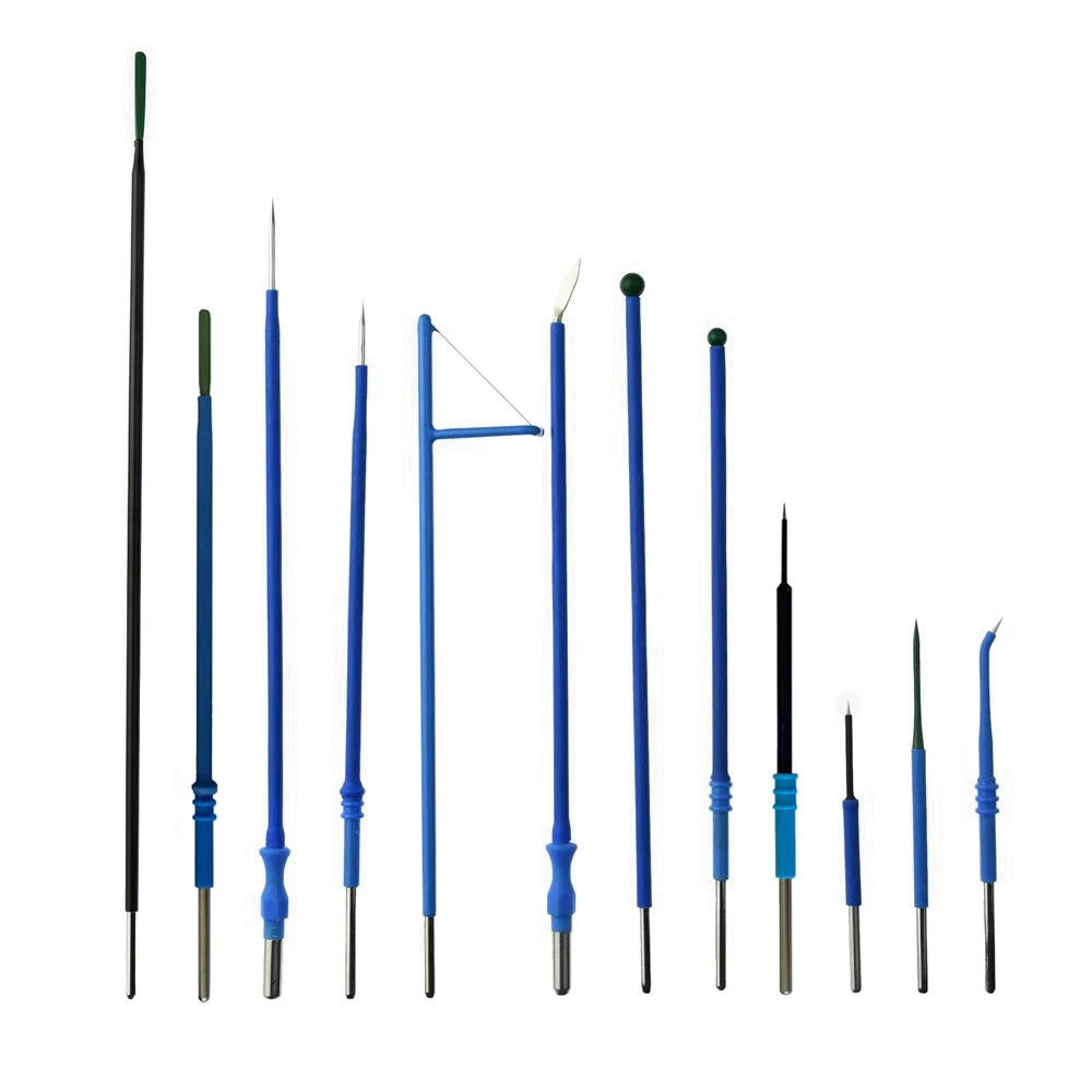 LD-3237 5pcs electrosurgical cautery pencil needle, Arthroscopic Electrodes Non-stick coated 135mm*2.36mm,4mm ball, ESU pencil