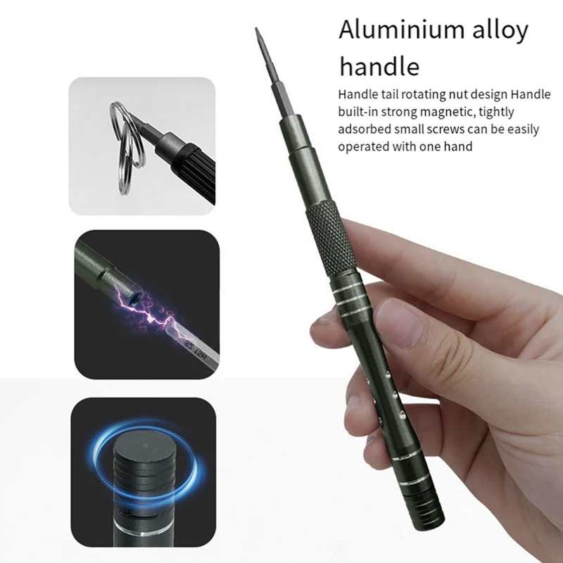 128-In-1 Screwdriver Set Household Disassembly Maintenance Tool Cylinder Portable Plum Hexagonal Special-Shaped Set Easy Install