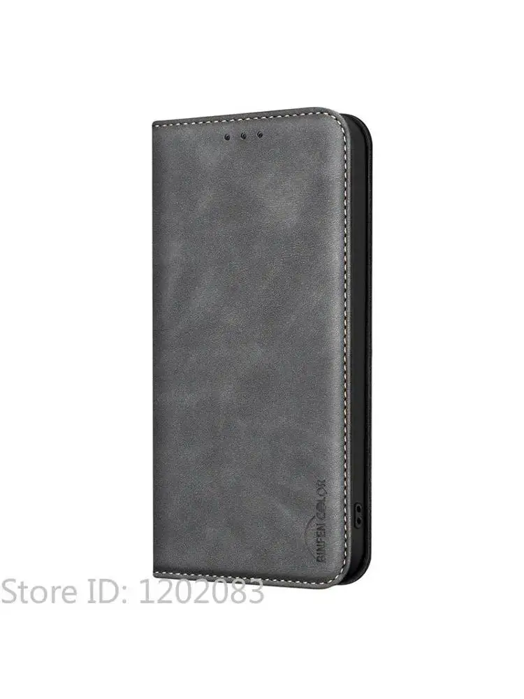 Luksusowe magnetyczne etui z klapką ze skóry do telefonów Motorola Moto G77 G67 G17 G06 G86 Power G56 G66Y G66J 5G, portfel, ochrona przed kradzieżą. — zdjęcie produktu 7