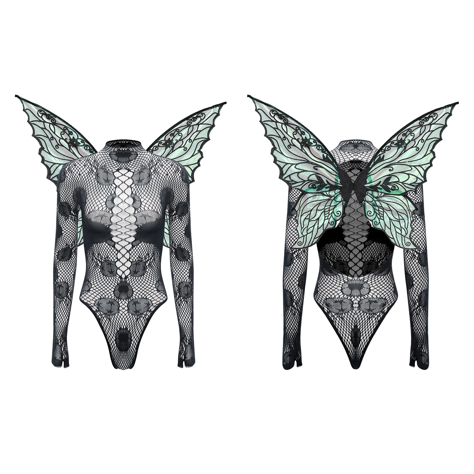 

Женский эротический ажурный боди для взрослых с Т-образной спинкой, стринги и комплект с крыльями бабочки, пикантная интимная ночная рубашка для флирта для пар
