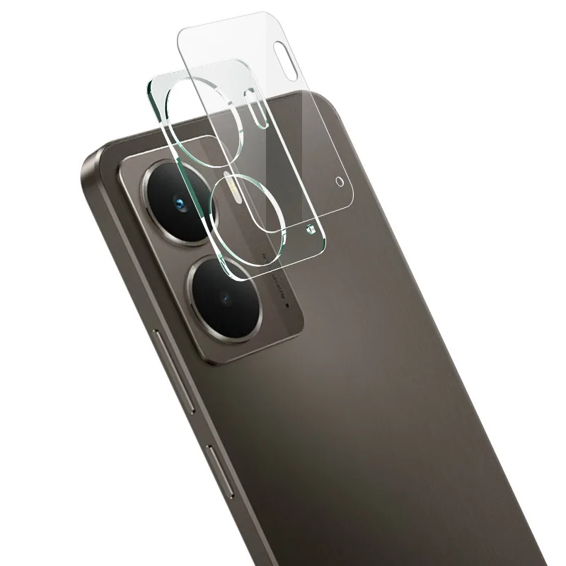 

Для Realme P3 5G/Neo7x 5G Защитная пленка для объектива камеры из закаленного стекла + акриловая крышка объектива