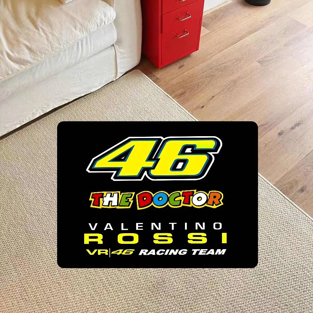 V-Valentino R-Rossis 46 LOGO Tappetino antiscivolo Lavanderia Tappetino Lavanderia Decor Balcone Bambino Soggiorno Alfombra