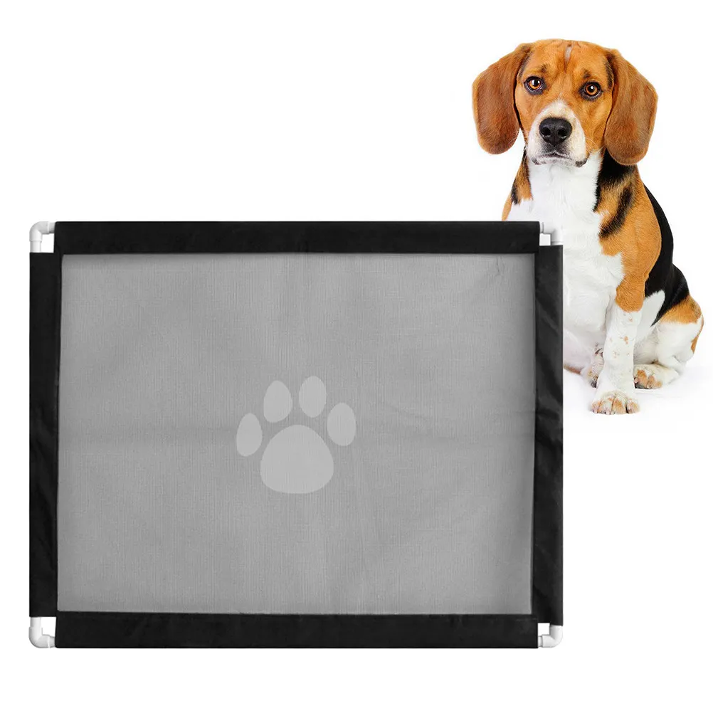 

Door Barrier Isolation Net Pet Safety Mesh Fence Durable Indoor Outdoor Use Stairway Bedroom Wall Mountable Dog Gate Pet Fence