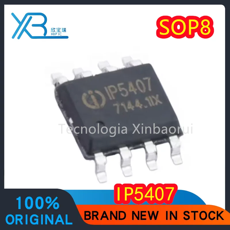 (5/20pieces) IP5407 1P5407 2A charging 2.4A discharging DC mobile power chip SMD ESOP-8 100% brand new original electronics